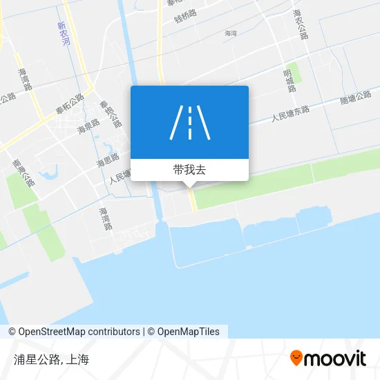 浦星公路地图