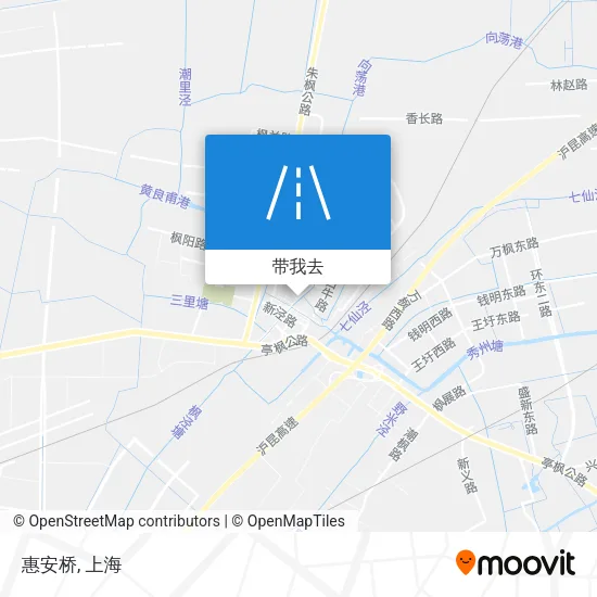 惠安桥地图