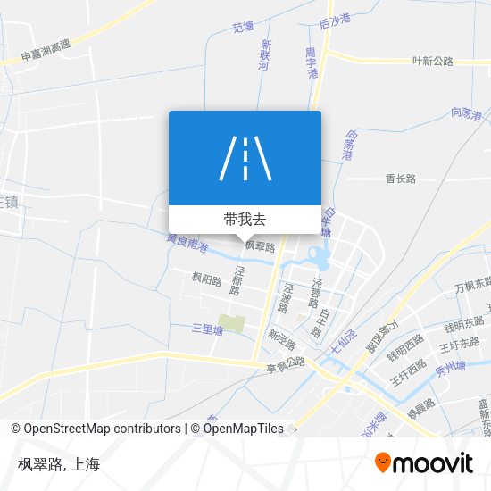 枫翠路地图