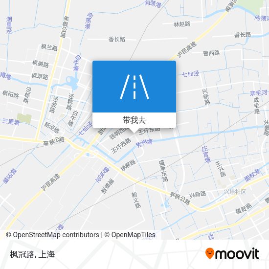 枫冠路地图