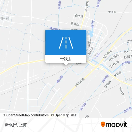 新枫街地图