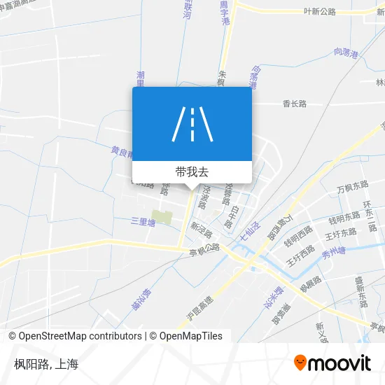 枫阳路地图