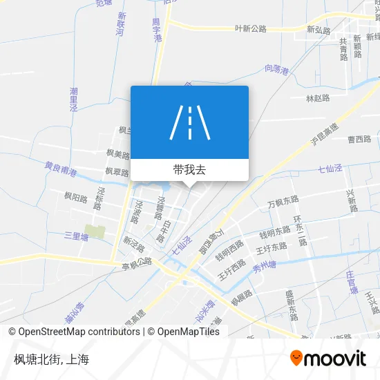 枫塘北街地图