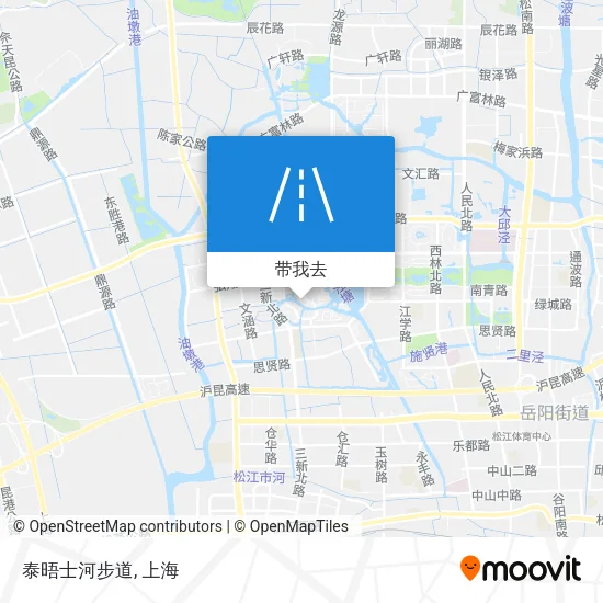 泰晤士河步道地图