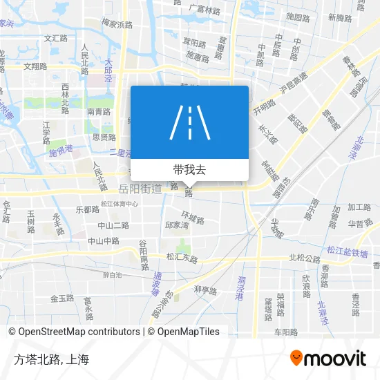 方塔北路地图