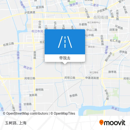 玉树路地图
