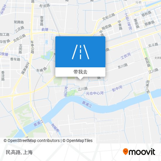 民高路地图