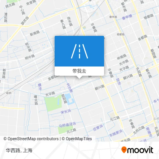 华西路地图