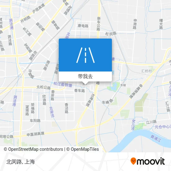 北闵路地图