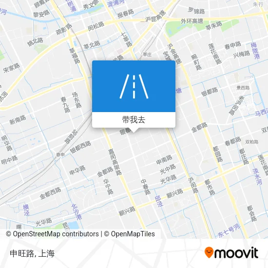 申旺路地图
