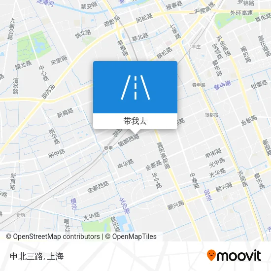 申北三路地图