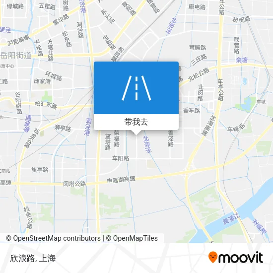 欣浪路地图