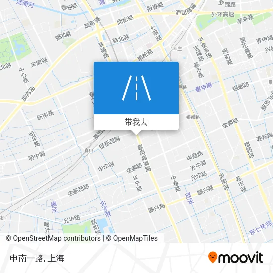 申南一路地图