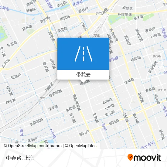 中春路地图