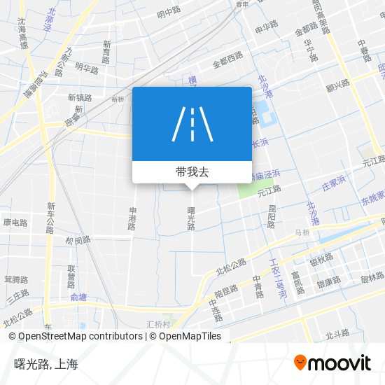 曙光路地图