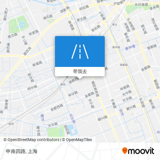 申南四路地图