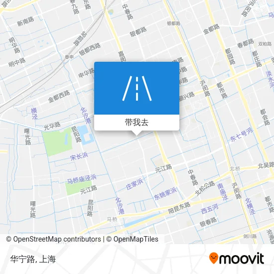 华宁路地图