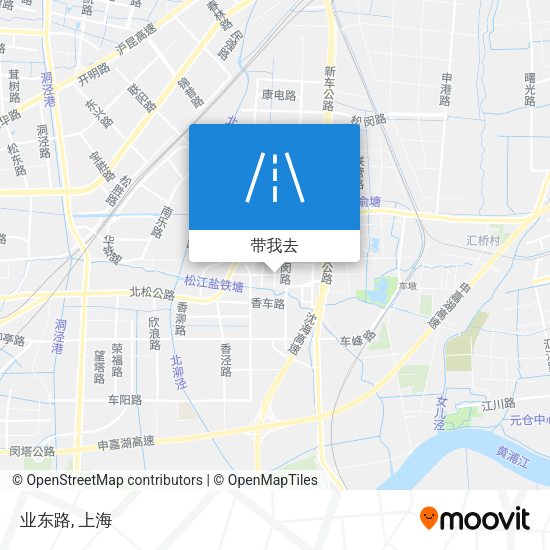 业东路地图