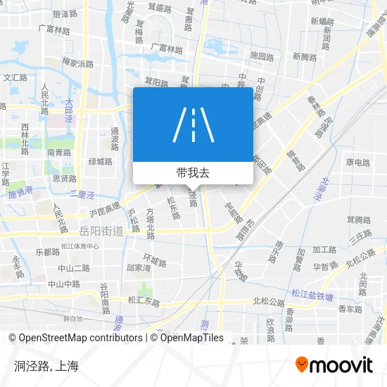 洞泾路地图