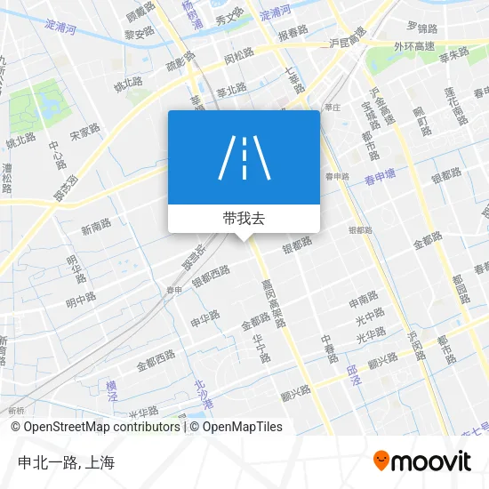 申北一路地图
