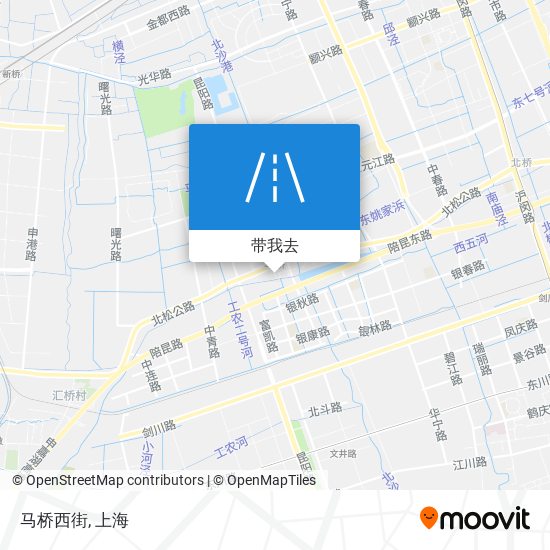 马桥西街地图