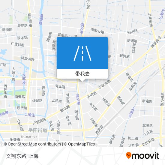 文翔东路地图