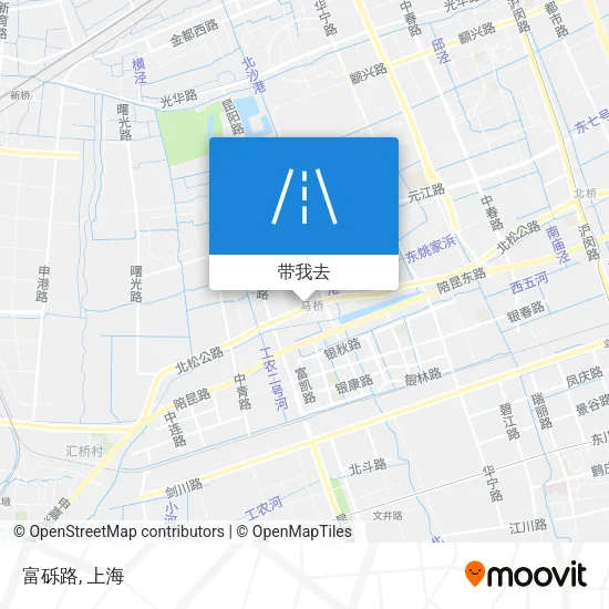 富砾路地图