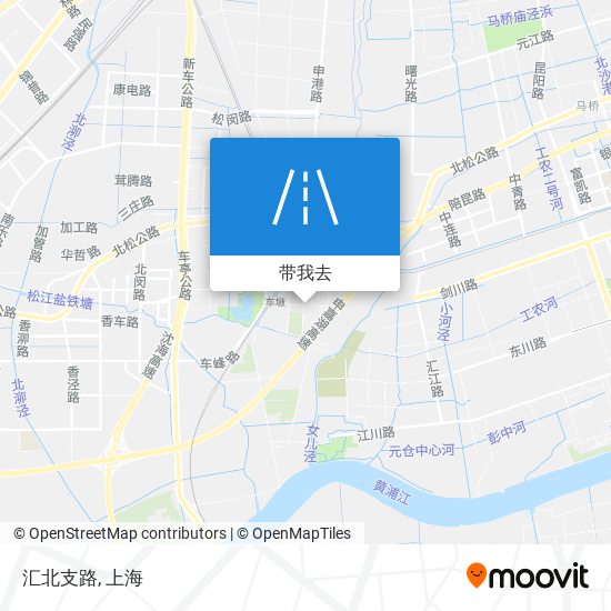 汇北支路地图