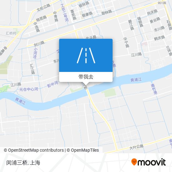 闵浦三桥地图
