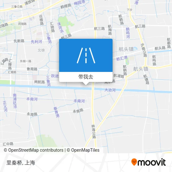里秦桥地图