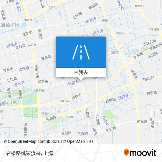 召楼路姚家浜桥地图