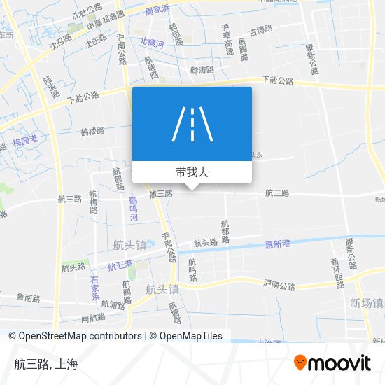 航三路地图