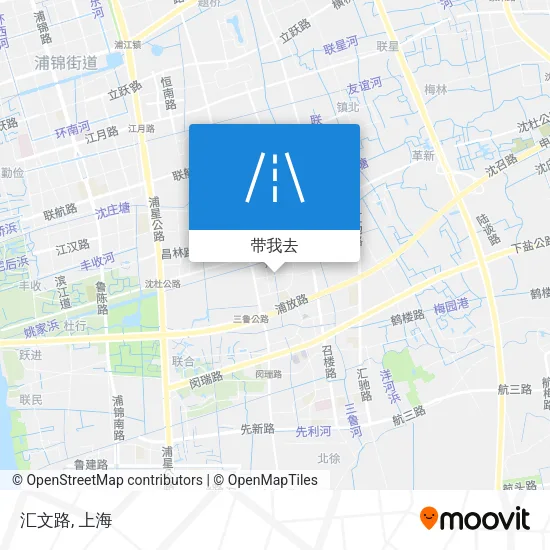 汇文路地图