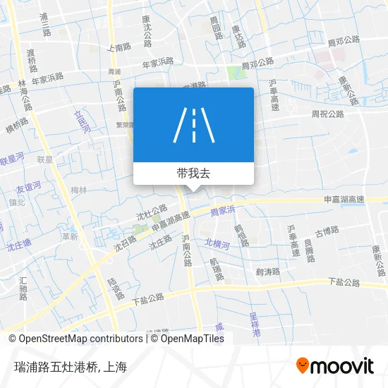 瑞浦路五灶港桥地图