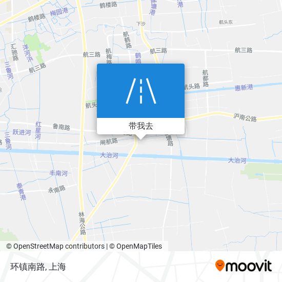 环镇南路地图