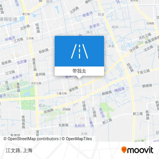 江文路地图