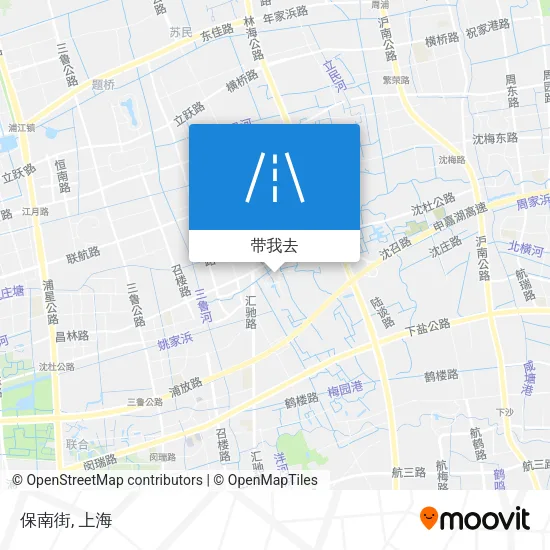 保南街地图