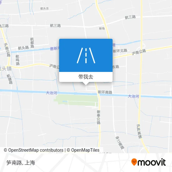 笋南路地图