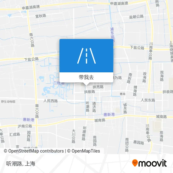 听潮路地图
