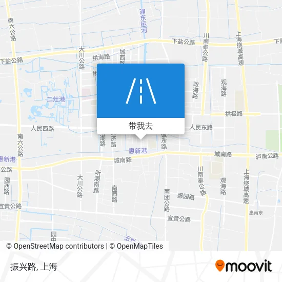 振兴路地图