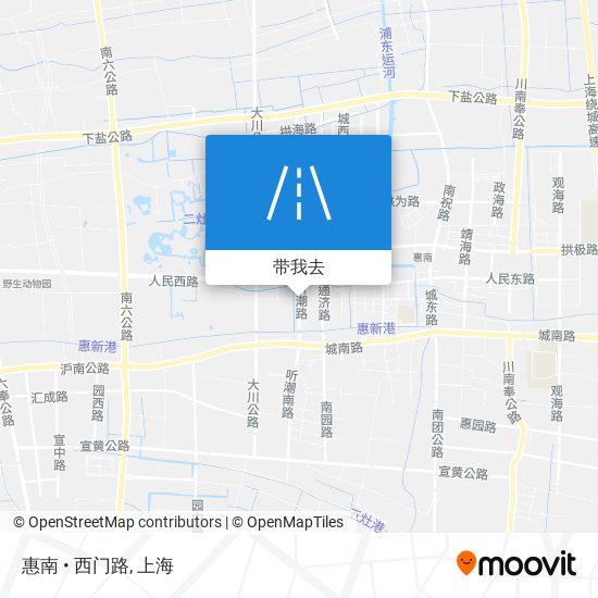 惠南 • 西门路地图