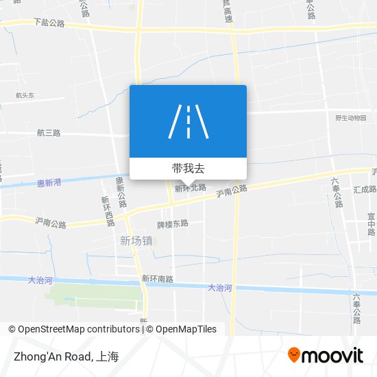 Zhong'An Road地图