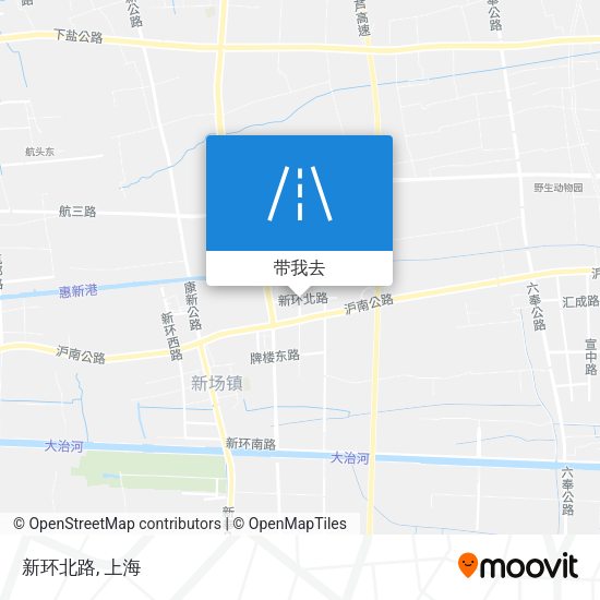 新环北路地图