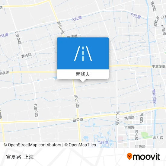 宣夏路地图