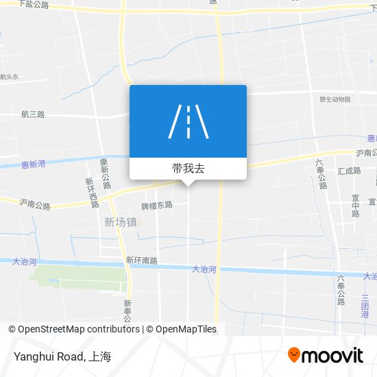 Yanghui Road地图