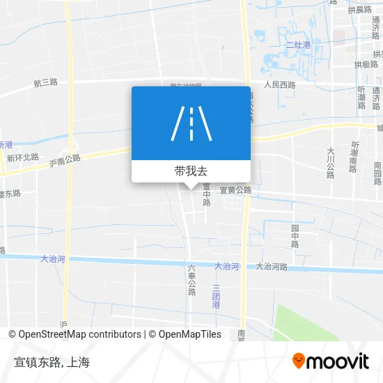 宣镇东路地图