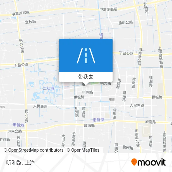 听和路地图