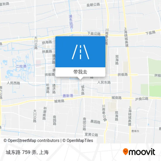 城东路 759 弄地图