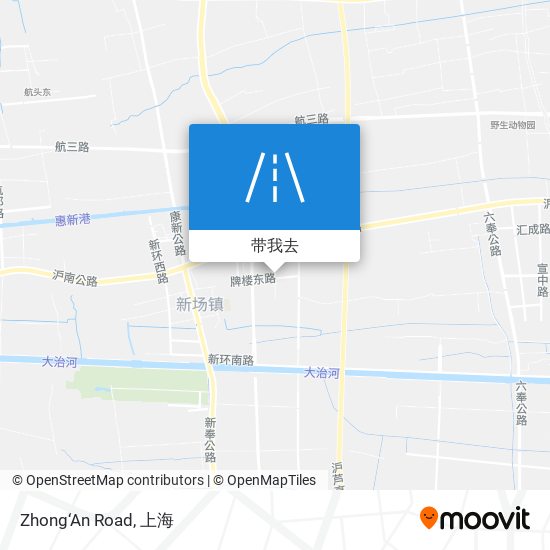 Zhong‘An Road地图