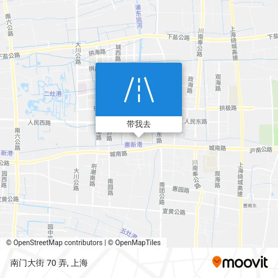 南门大街 70 弄地图